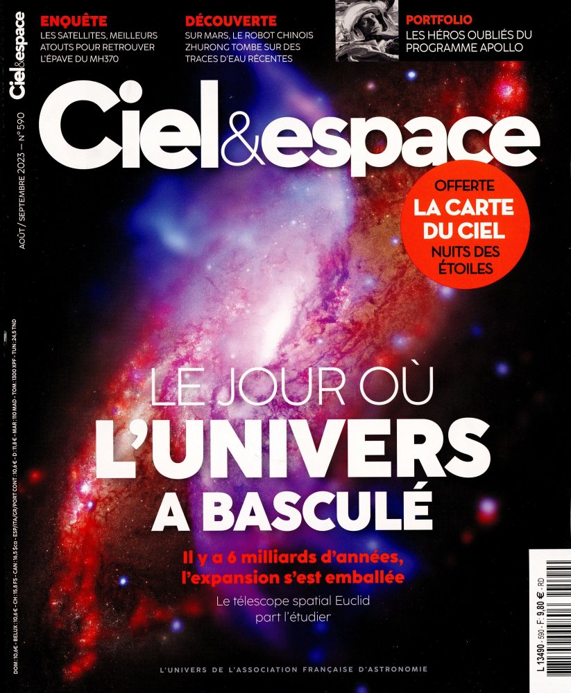 Numéro 590 magazine Ciel & Espace