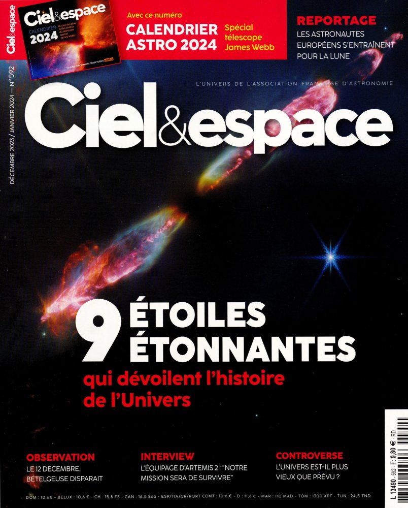 Numéro 592 magazine Ciel & Espace
