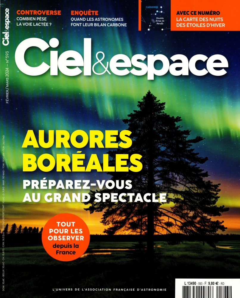 Numéro 593 magazine Ciel & Espace