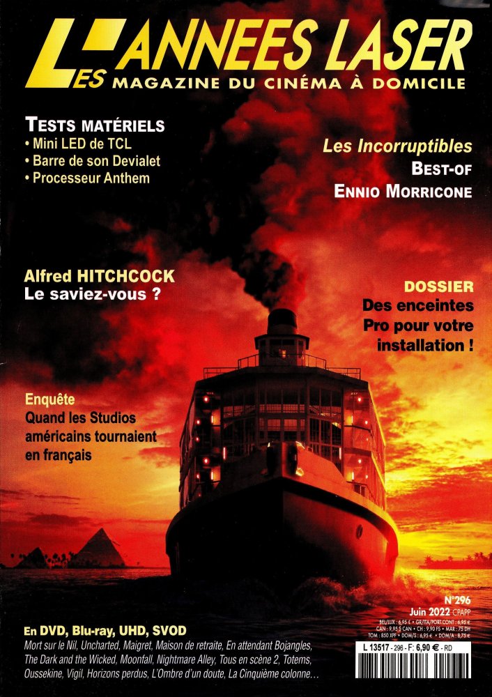 Numéro 296 magazine Les Années Laser