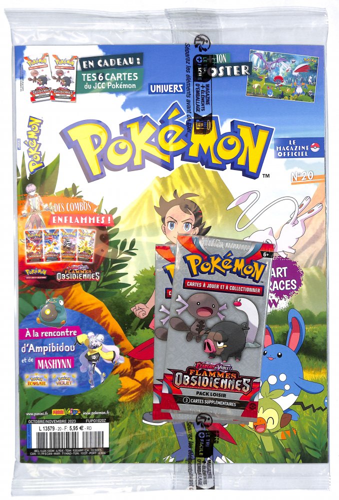 magazine Univers Pokemon vendu au numéro