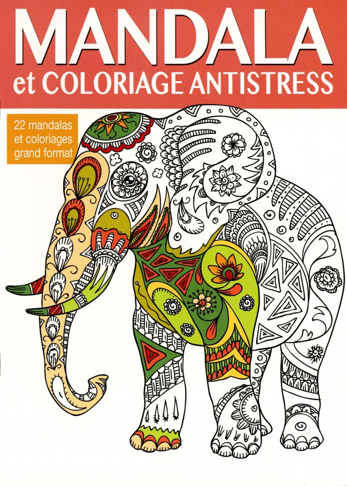 Numéro 32 magazine Mandala et Coloriage Antistress + Set de Feutres