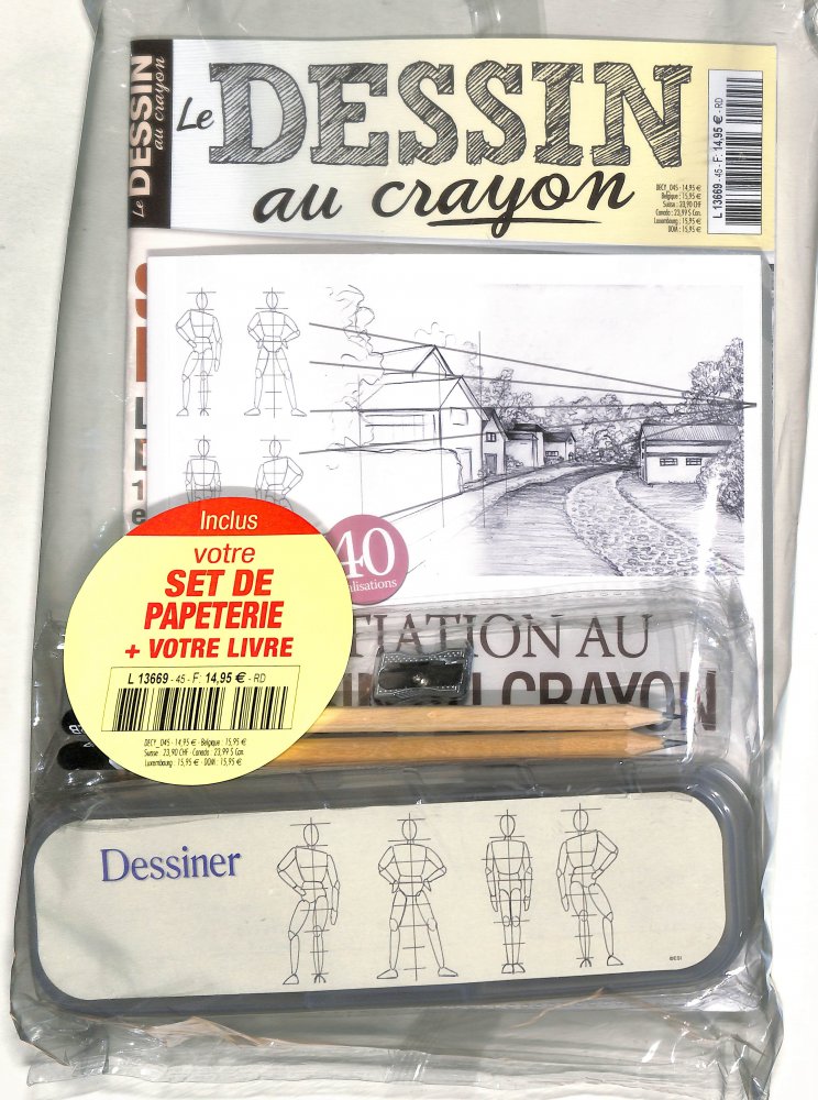 Numéro 45 magazine Le Dessin au Crayon