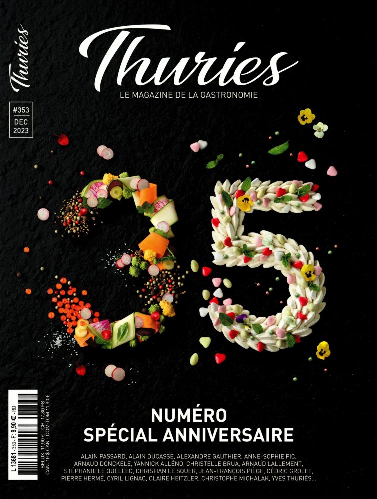 Numéro 353 magazine Thuries Magazine Gastronomie