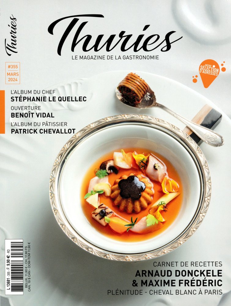 Numéro 355 magazine Thuries Magazine Gastronomie