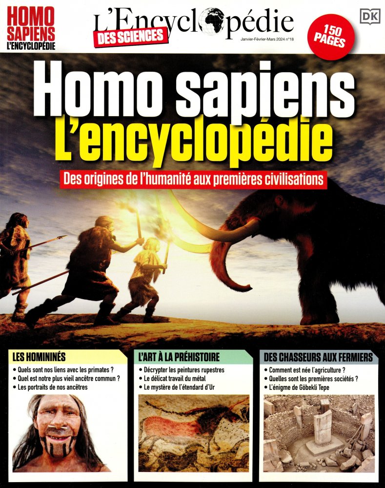 Numéro 18 magazine L'Encyclopédie des Sciences