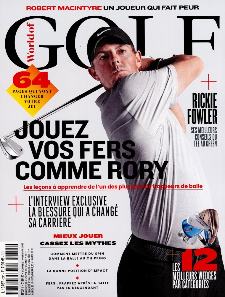 Numéro 241 magazine World Of Golf