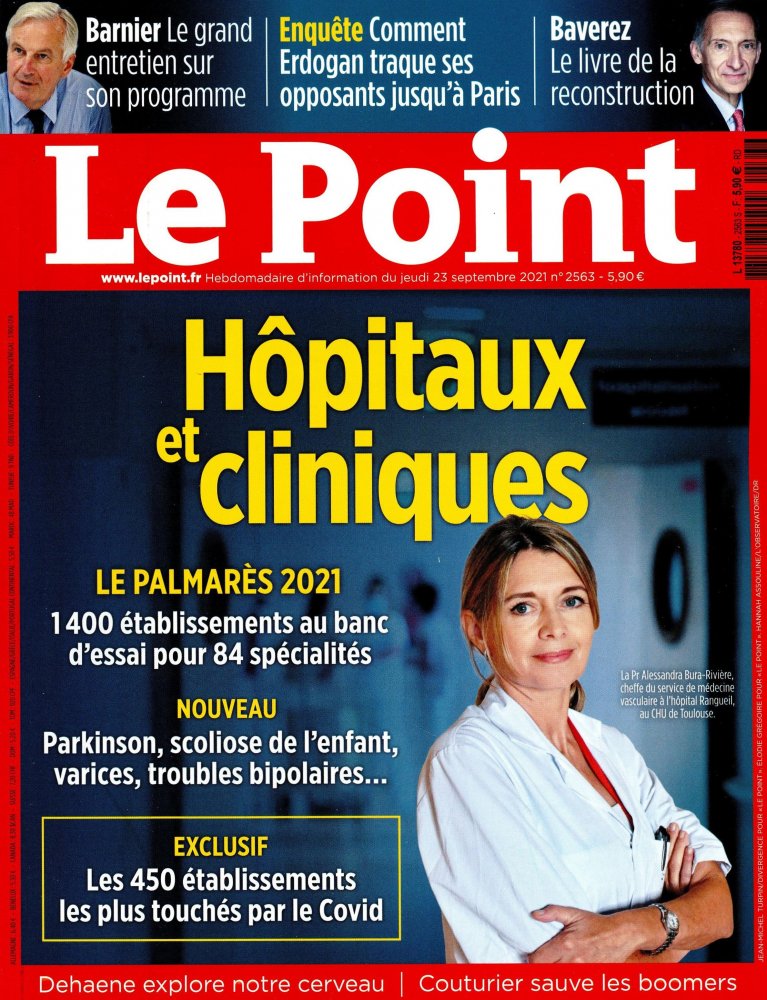Numéro 2563 magazine Le Point