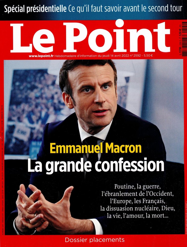 Numéro 2592 magazine Le Point
