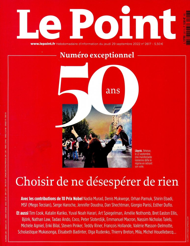Numéro 2617 magazine Le Point