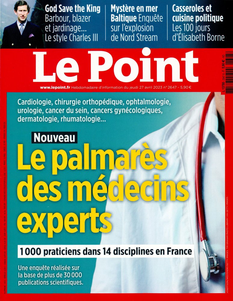 Numéro 2647 magazine Le Point
