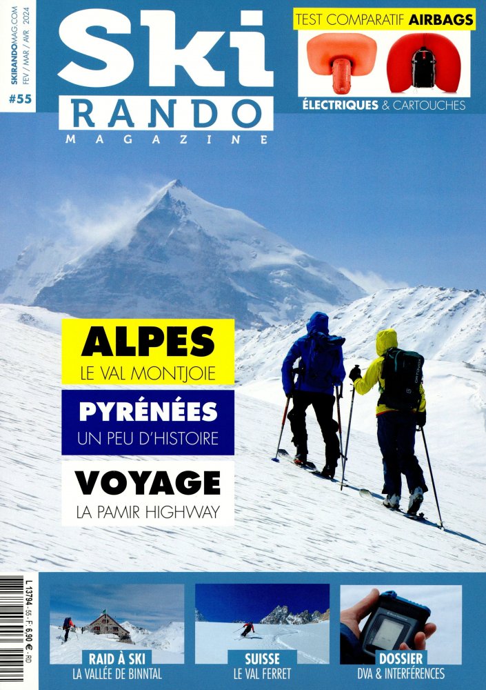 Numéro 55 magazine Ski Rando Magazine