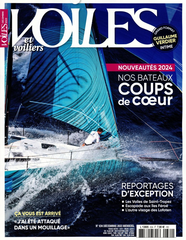 Numéro 634 magazine Voiles et Voiliers