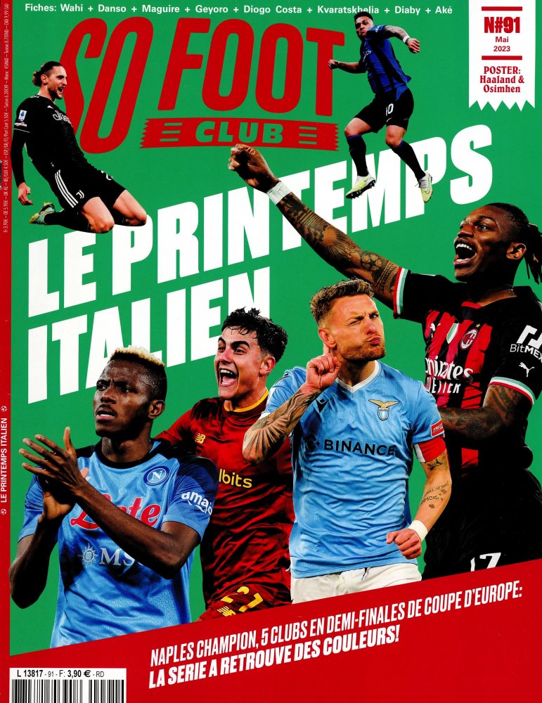 Numéro 91 magazine So Foot Club