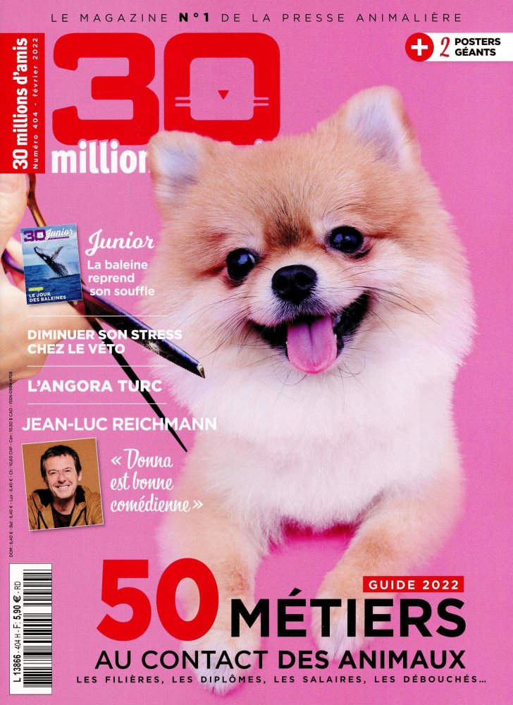 Numéro 404 magazine 30 Millions d'Amis