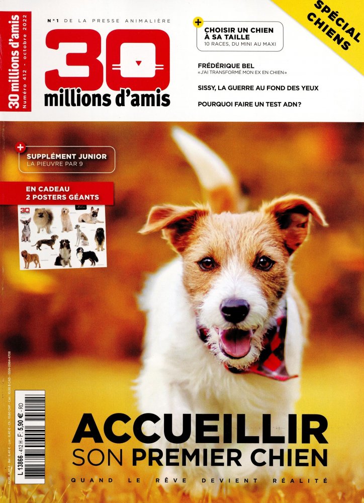 Numéro 412 magazine 30 Millions d'Amis