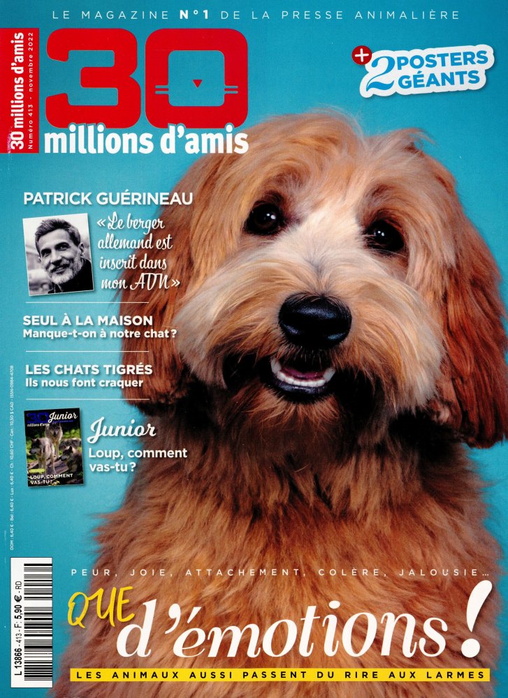 Numéro 413 magazine 30 Millions d'Amis