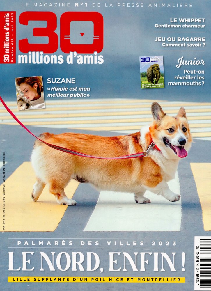 Numéro 419 magazine 30 Millions d'Amis