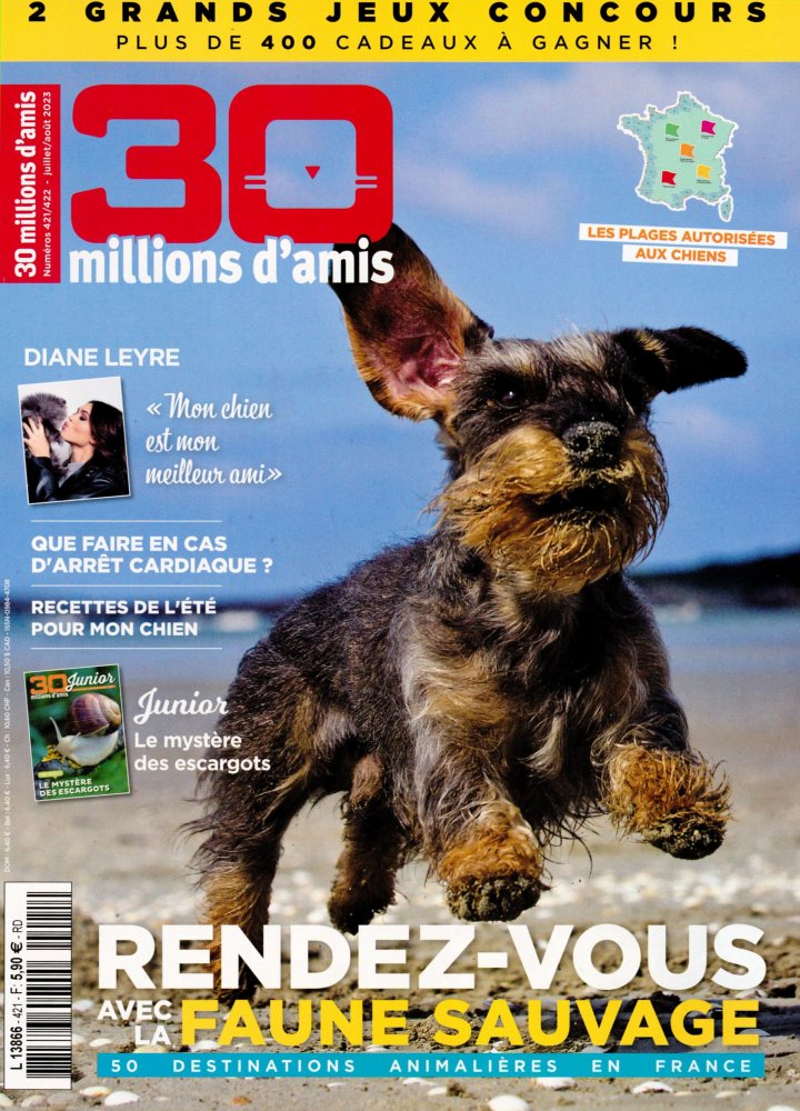 Numéro 421 magazine 30 Millions d'Amis