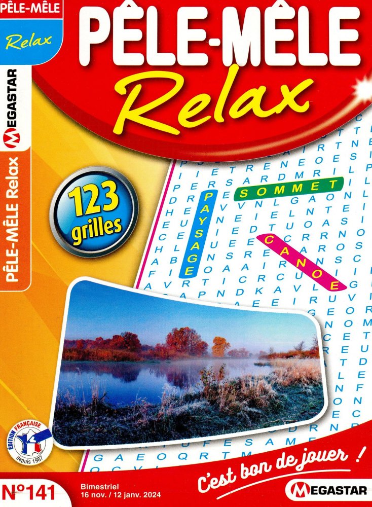 Numéro 141 magazine MG Pêle-Mêle Relax