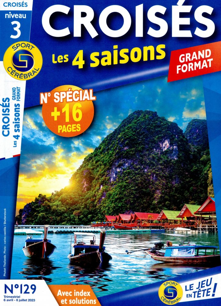 Numéro 129 magazine SC Croisés 4 Saisons Grand Format Niv 3