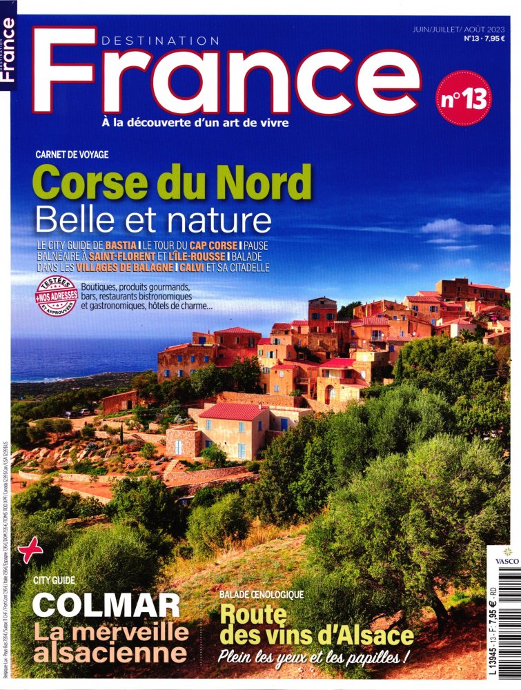 Numéro 13 magazine Destination France