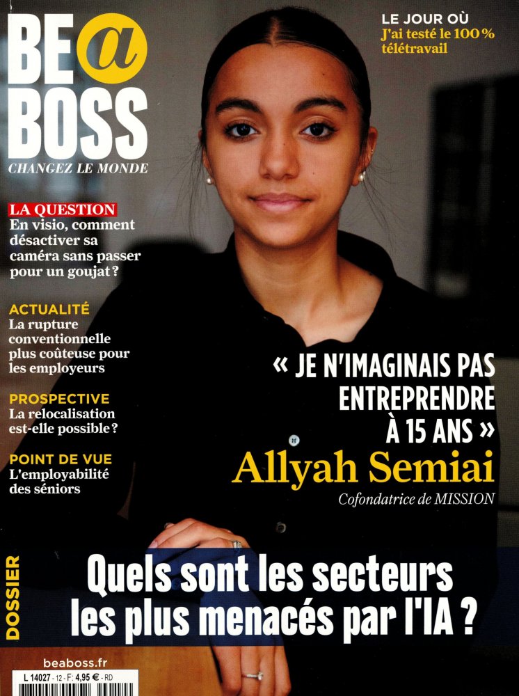 Numéro 12 magazine Be a Boss