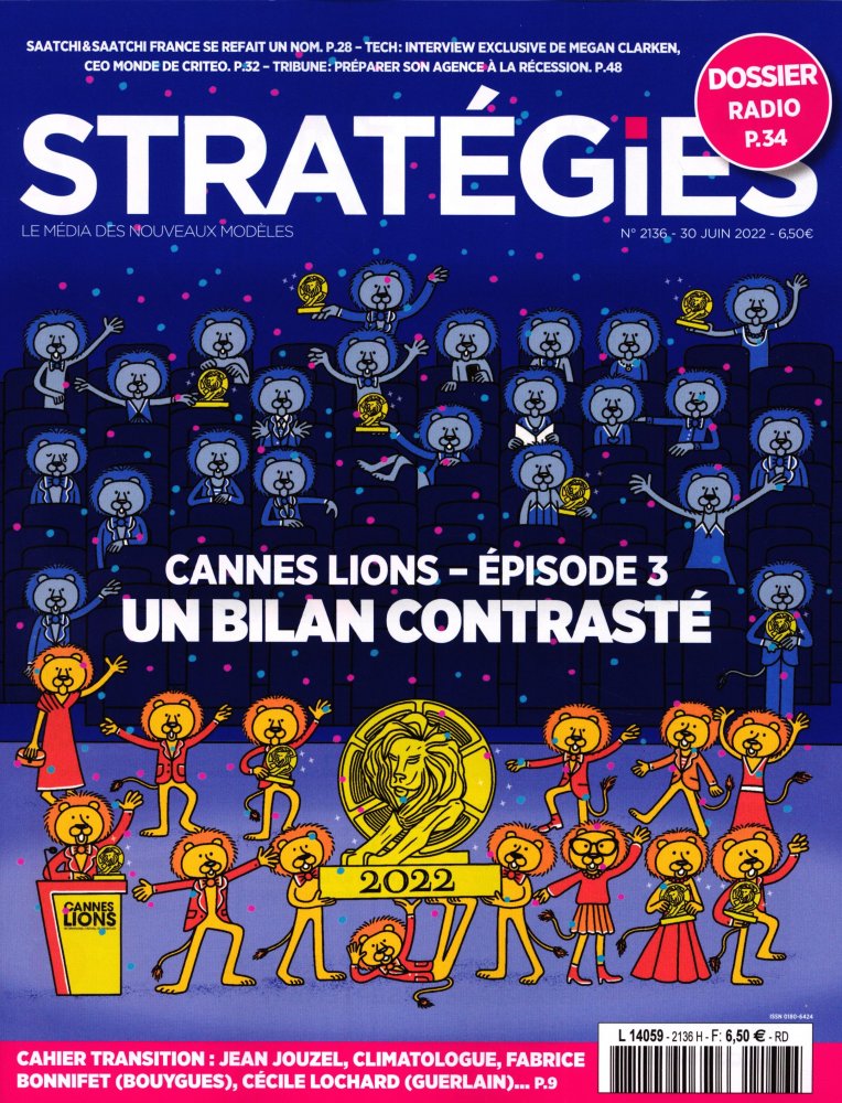 Numéro 2136 magazine Stratégies
