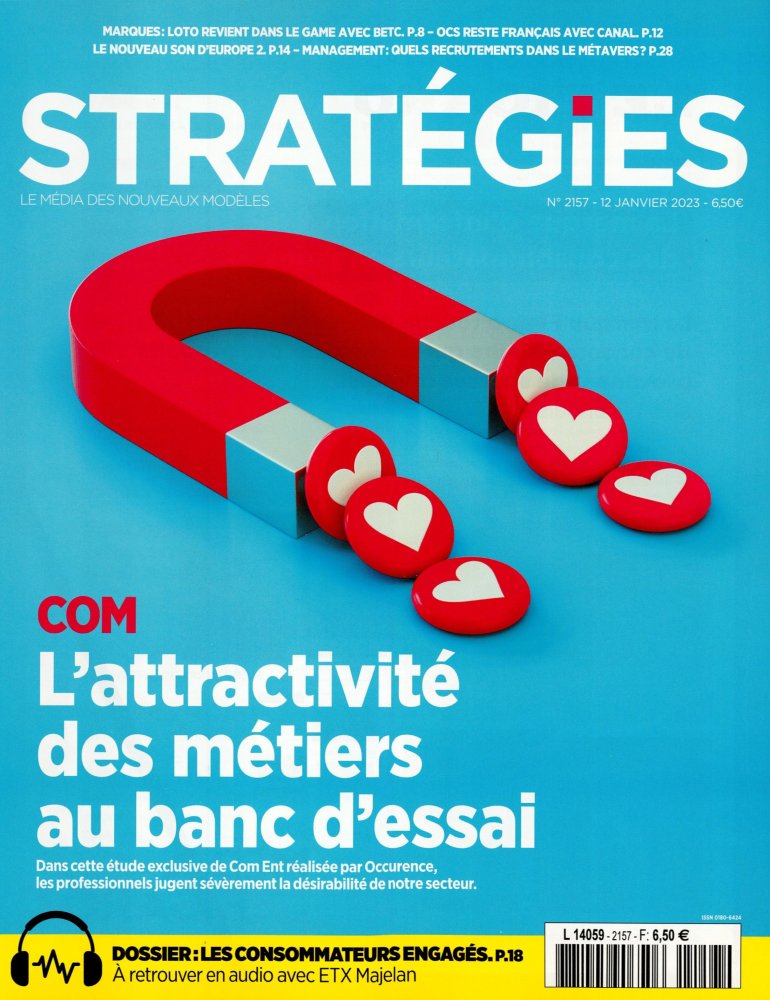 Numéro 2157 magazine Stratégies