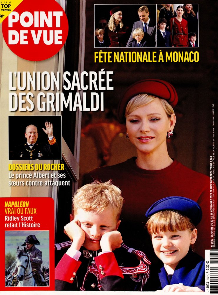 Numéro 3927 magazine Point de Vue