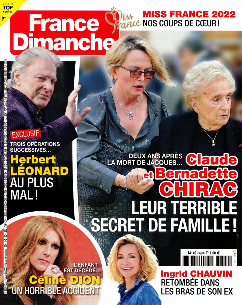 Numéro 3928 magazine France Dimanche