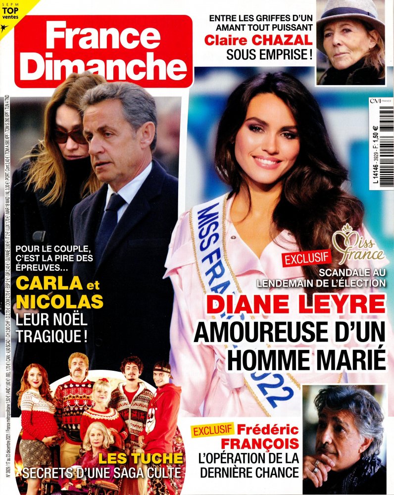 Numéro 3929 magazine France Dimanche