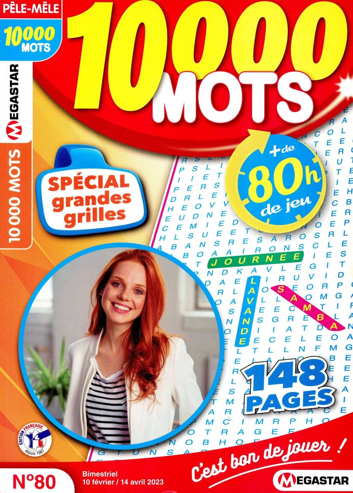 Numéro 80 magazine MG 10 000 Mots Pêle-Mêle