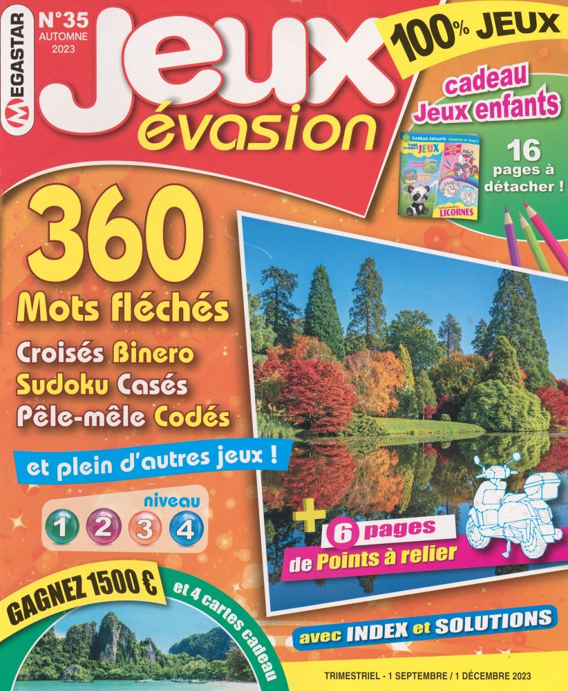 Numéro 35 magazine MG Jeux Evasion