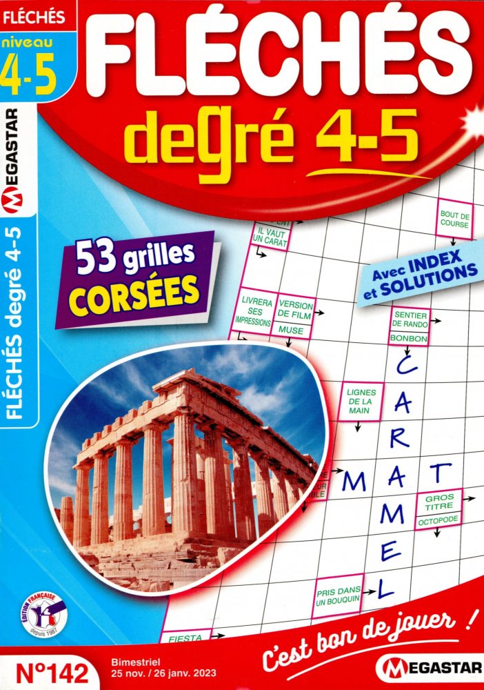 Numéro 142 magazine MG Fléché Degré 4-5