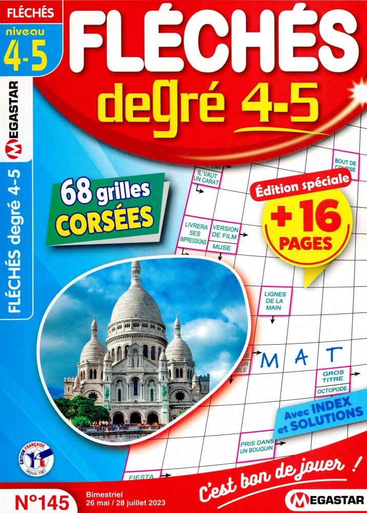 Numéro 145 magazine MG Fléché Degré 4-5