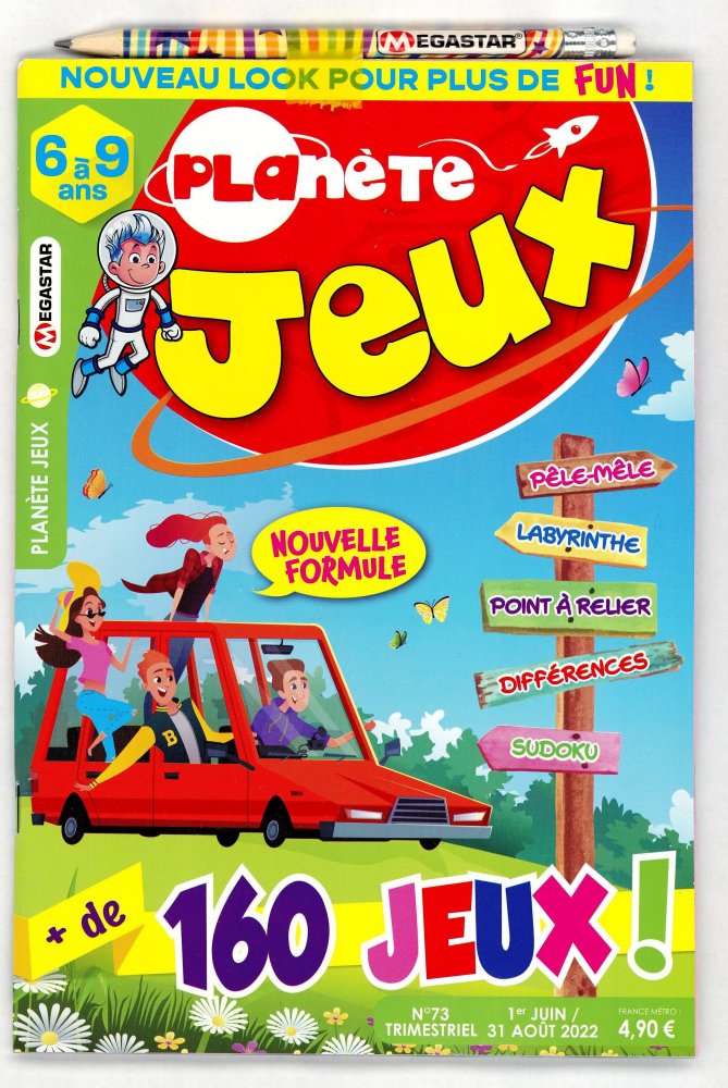 Numéro 73 magazine MG Planète Jeux 6 à 9 Ans