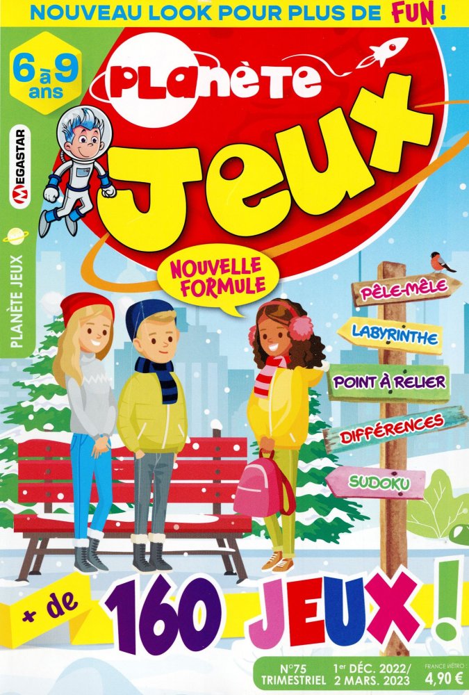 Numéro 75 magazine MG Planète Jeux 6 à 9 Ans
