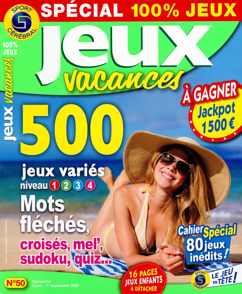 Numéro 50 magazine SC Jeux Vacances