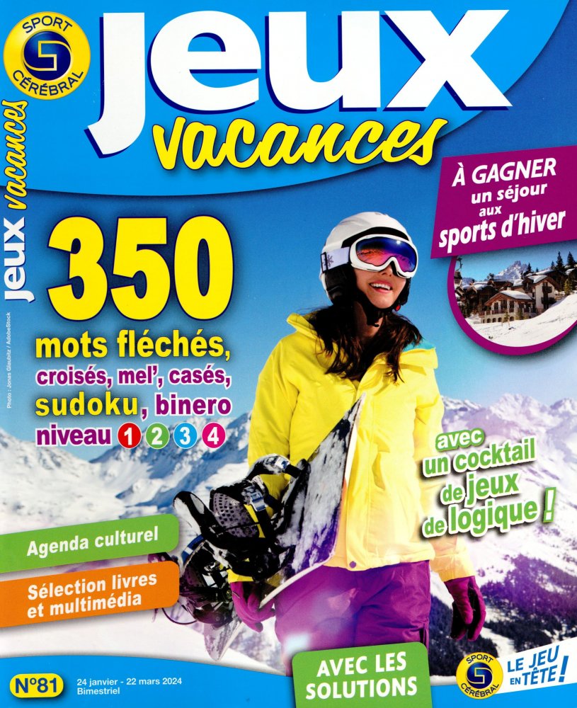 Numéro 81 magazine SC Jeux Vacances