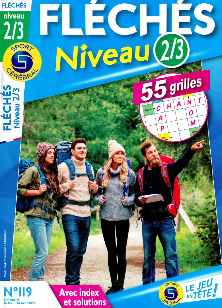 Numéro 119 magazine SC Fléchés Niv 2/3