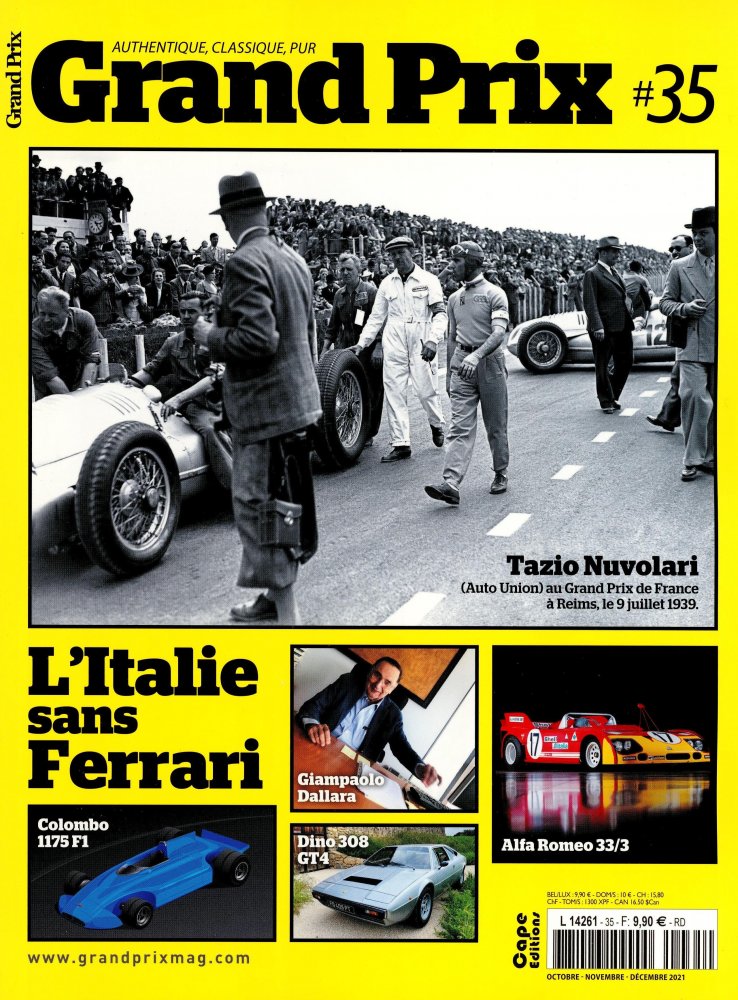 Numéro 35 magazine Grand Prix