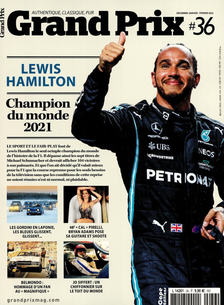 Numéro 36 magazine Grand Prix