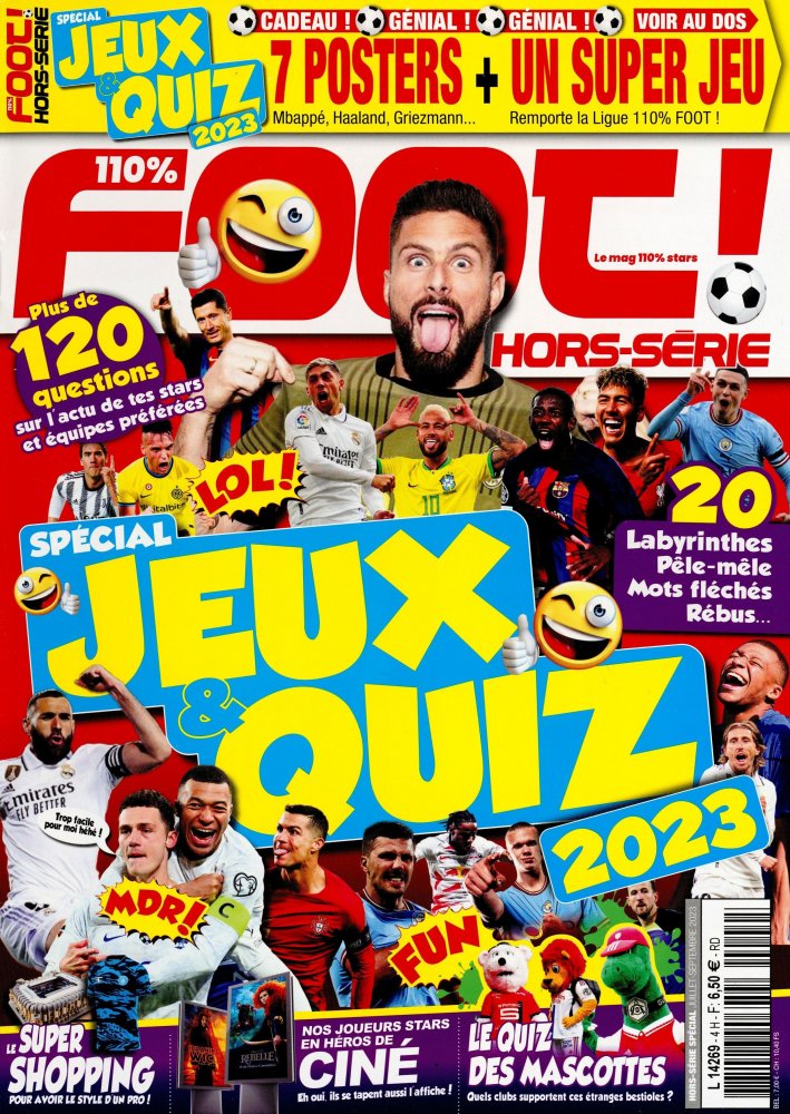 Numéro 4 magazine 110% Foot Hors-Série