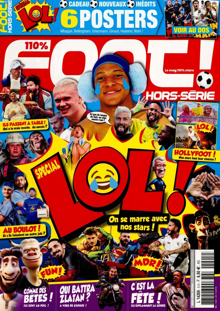 Numéro 5 magazine 110% Foot Hors-Série
