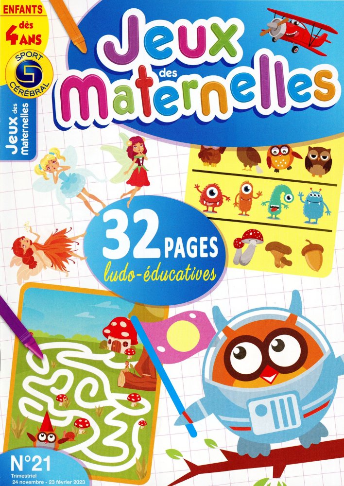 Numéro 21 magazine SC Jeux des Maternelles Dès 4 Ans