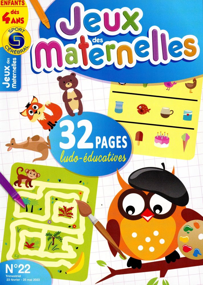 Numéro 22 magazine SC Jeux des Maternelles Dès 4 Ans