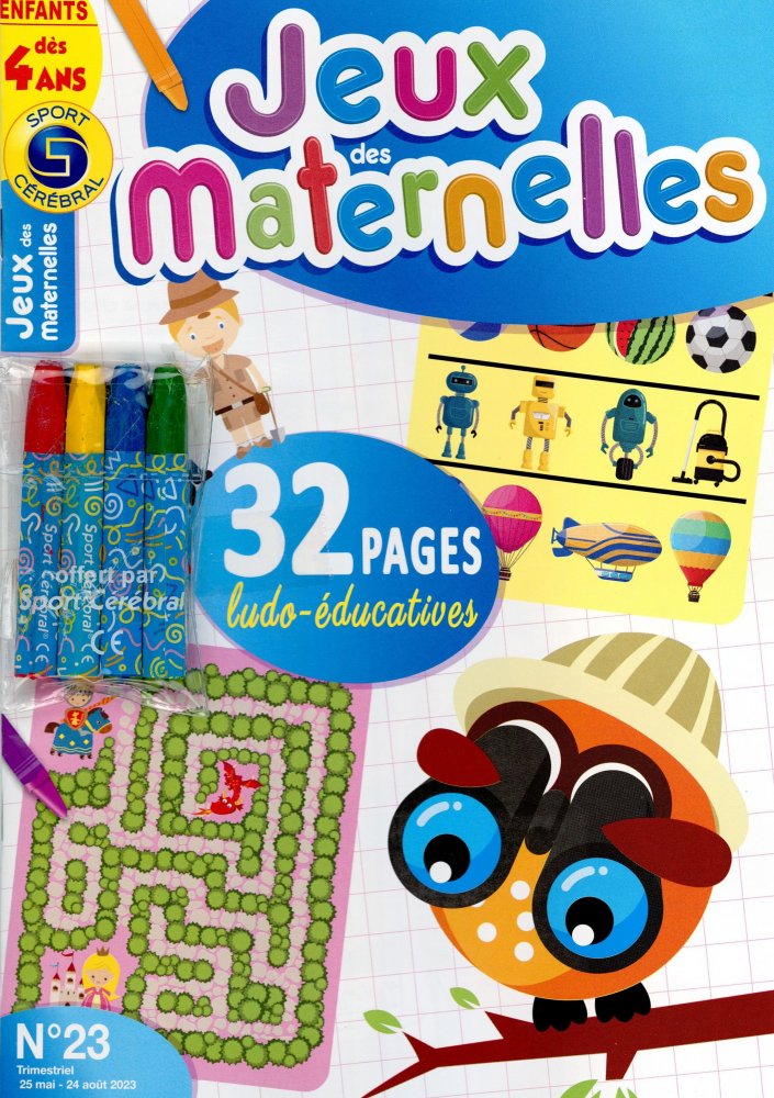 Numéro 23 magazine SC Jeux des Maternelles Dès 4 Ans