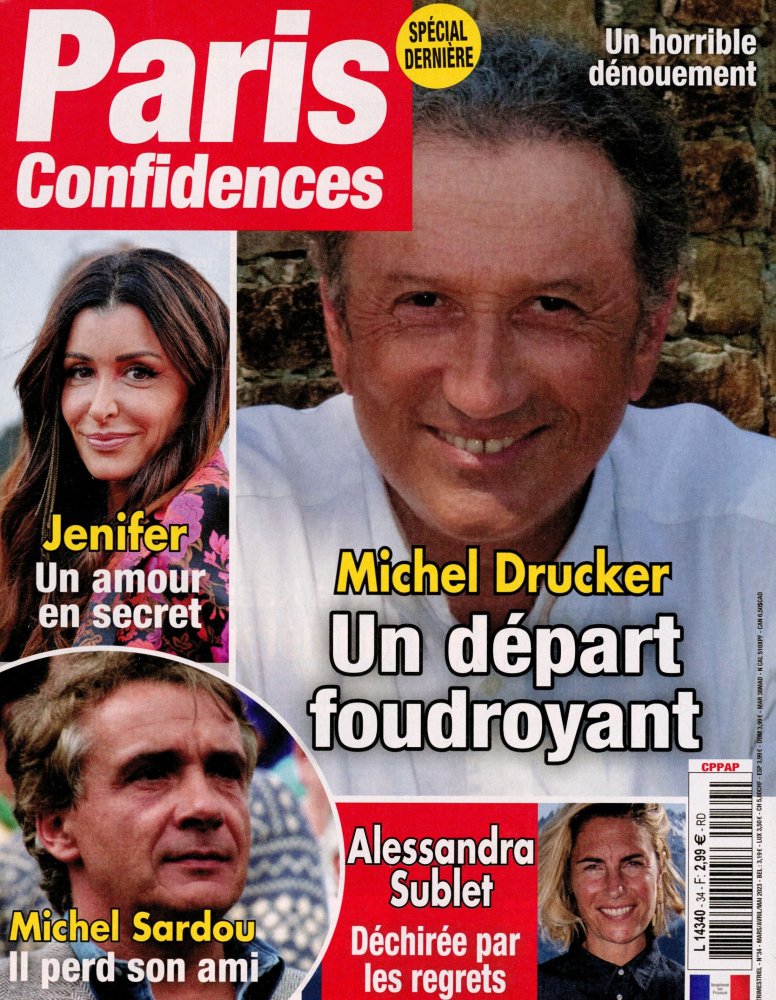 Numéro 34 magazine Paris Confidences