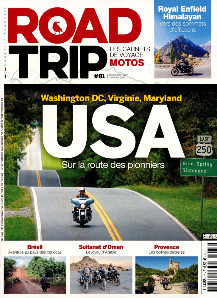 Numéro 81 magazine Road Trip Magazine